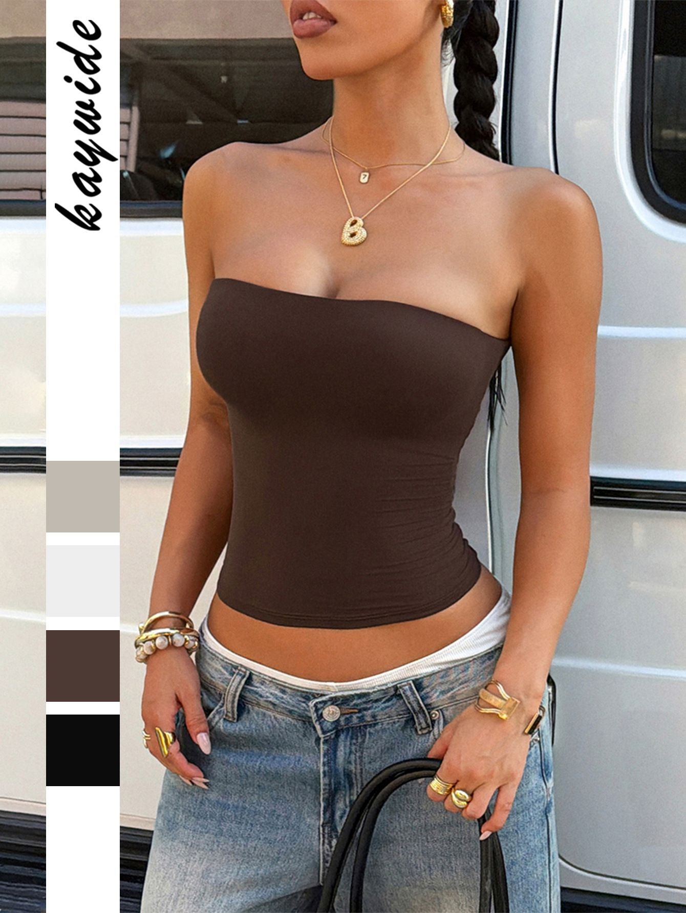 Womenr Tube Tank Top T-Shirt