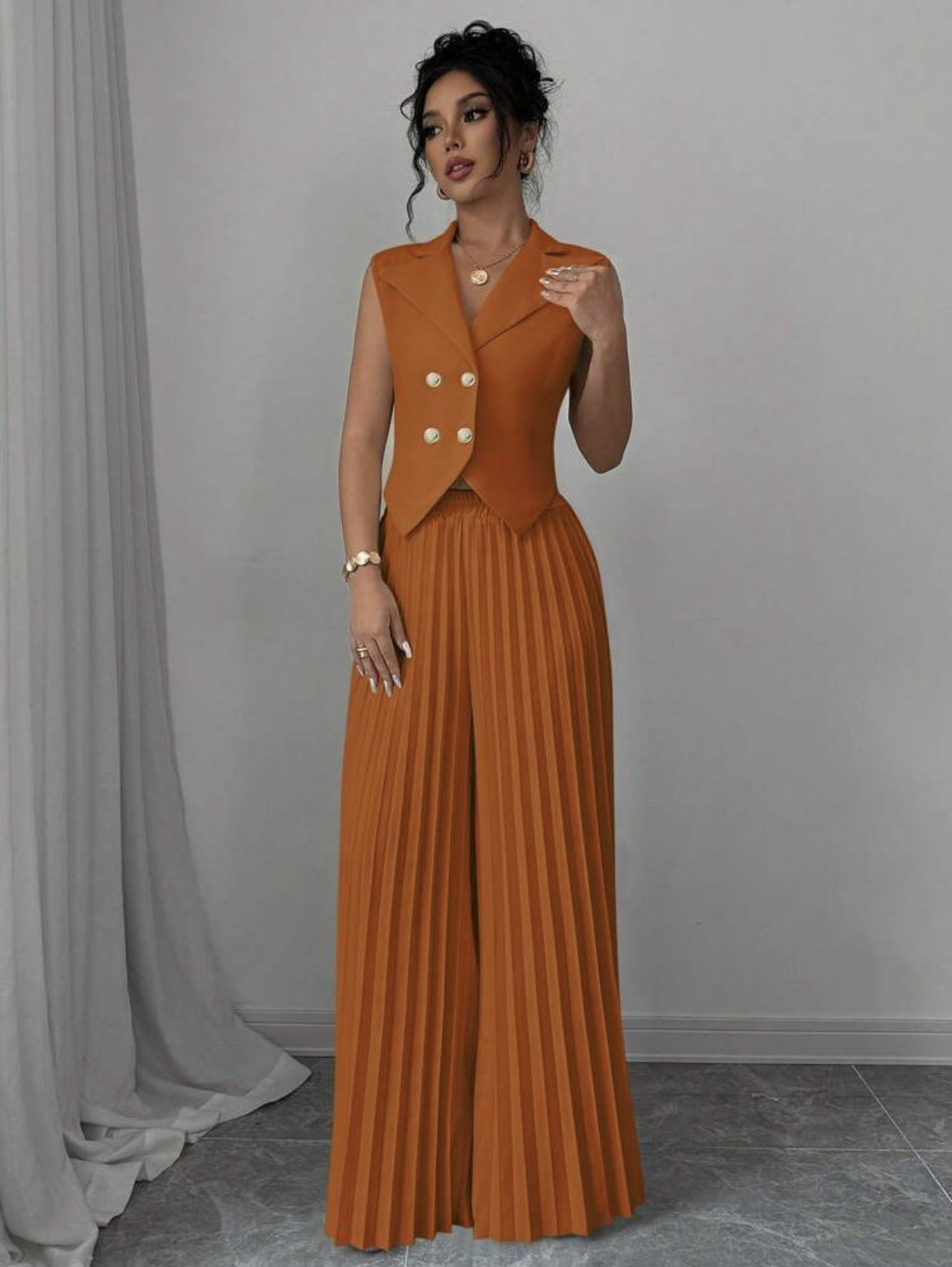 Vest Pants Two-piece Trousers Suit Women