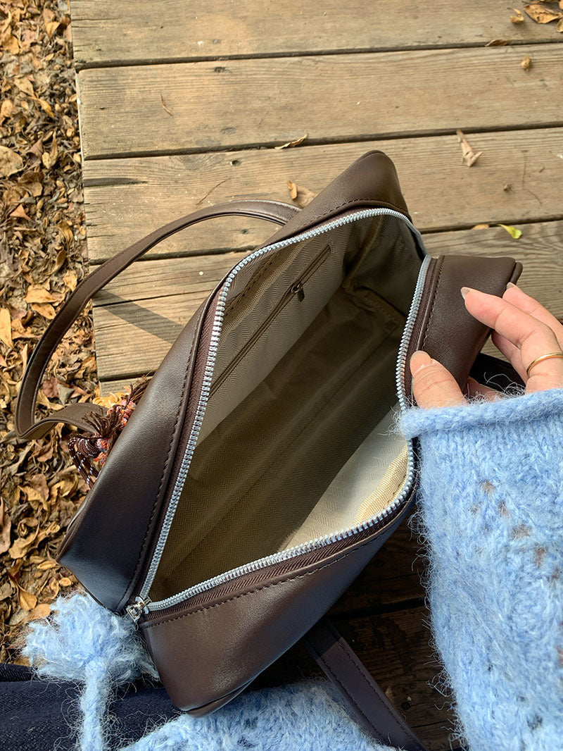 Women Shoulder Bag Vintage Underarm Bag Large Tote