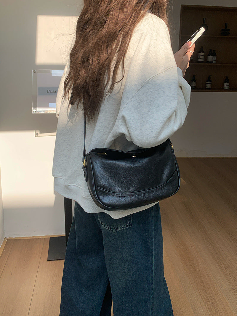 Women Vintage Shoulder Underarm Bag Crossbody Bag