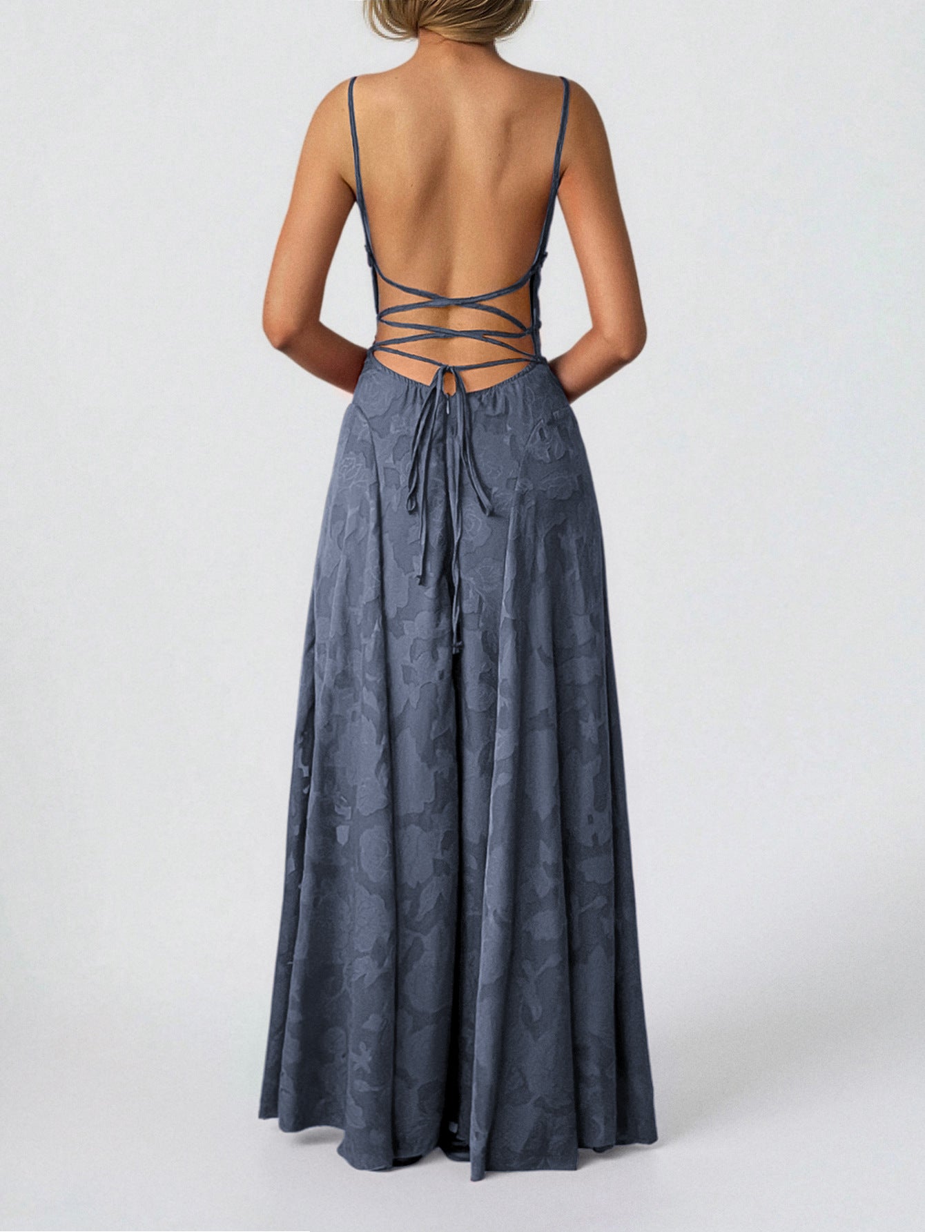 Women Elegant Temperament A-Length Skirt Dress
