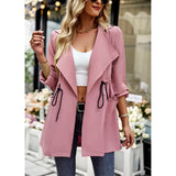 Women's Autumn And Winter Trench Coat Fashion Jacket