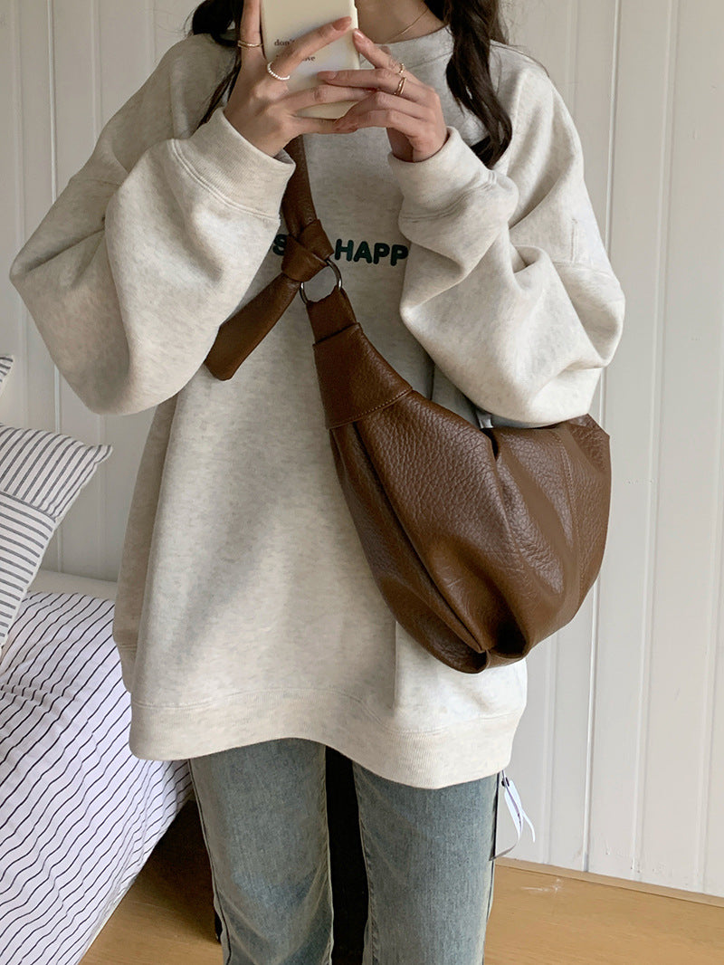 Women Large Capacity Retro Casual Shoulder Messenger Bag