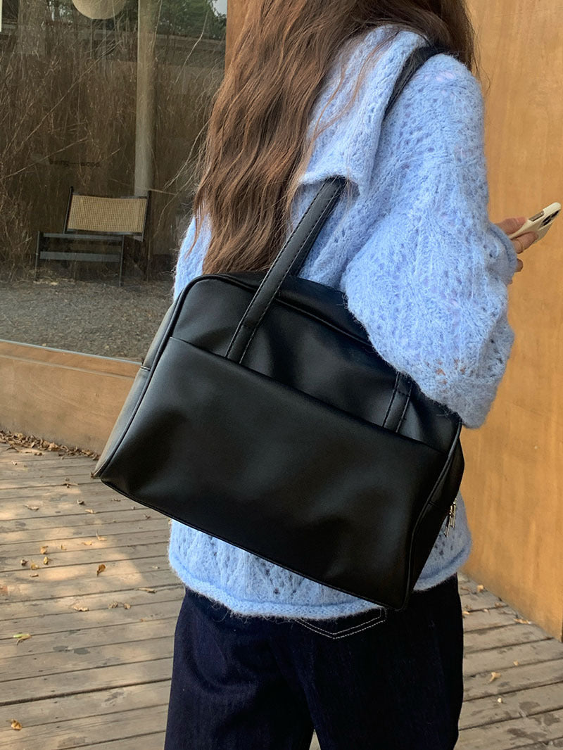 Women Shoulder Bag Vintage Underarm Bag Large Tote