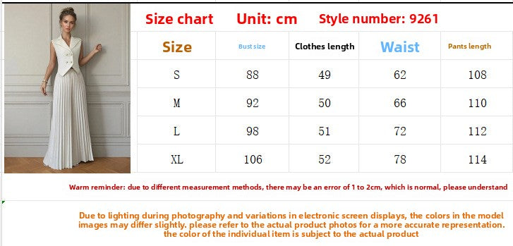 Vest Pants Two-piece Trousers Suit Women