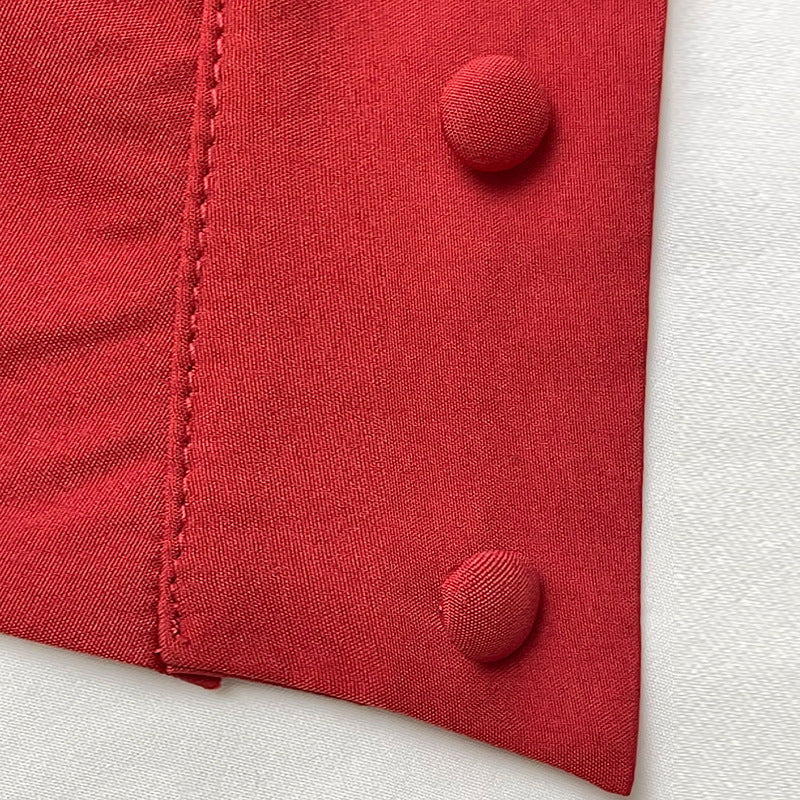 Women's Casual Style V-neck Printed Trousers Set