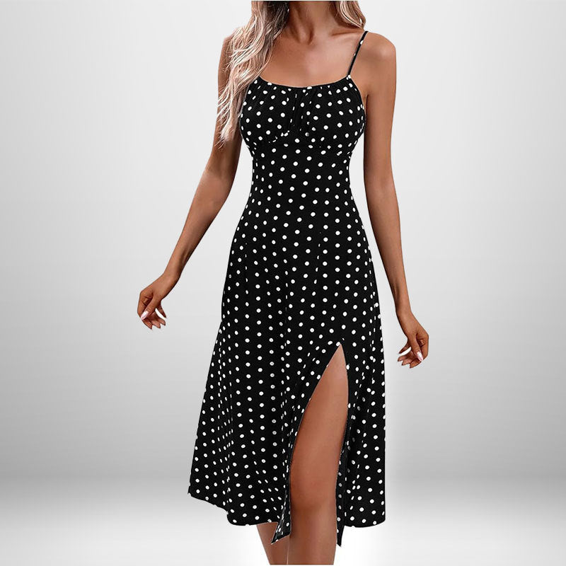 Women Sexy High Waist Sleeveless Dress