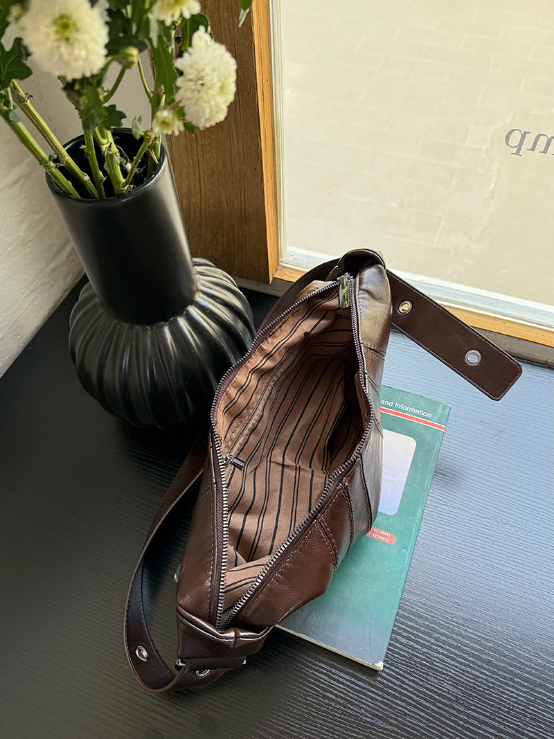 Women Vintage Underarm Bag Crossbody Bag
