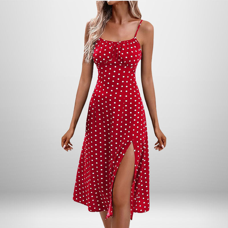 Women Sexy High Waist Sleeveless Dress