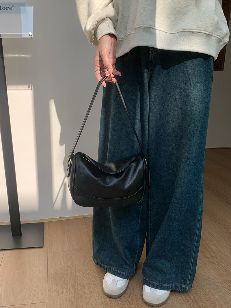 Women Vintage Shoulder Underarm Bag Crossbody Bag