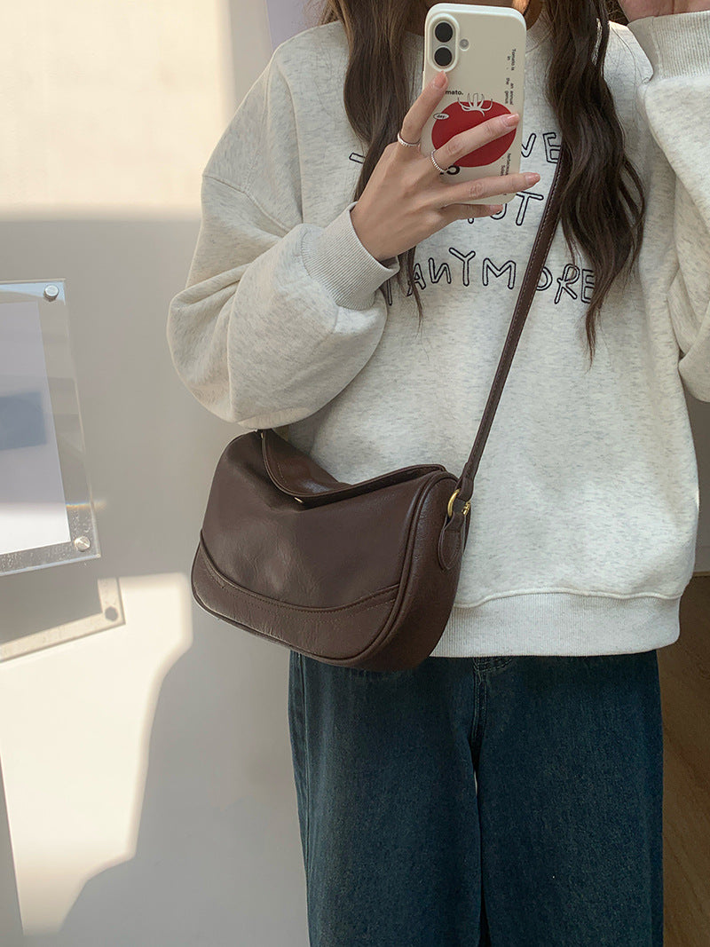 Women Vintage Shoulder Underarm Bag Crossbody Bag