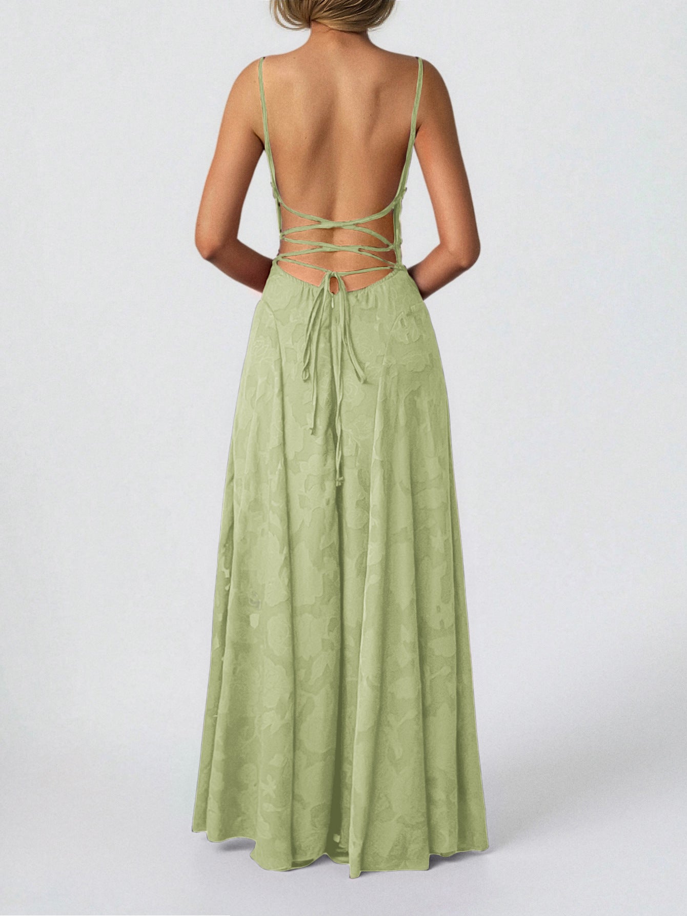 Women Elegant Temperament A-Length Skirt Dress