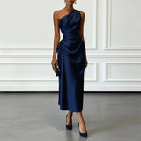 Women Sexy Elegant Off-Shoulder Evening Dress