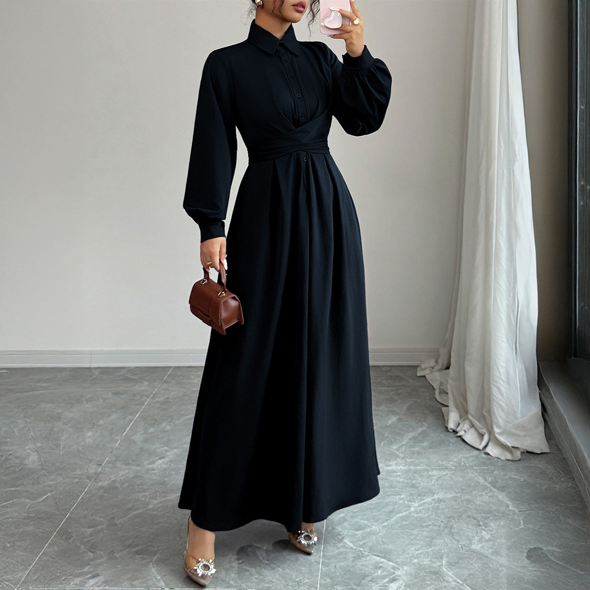 Long Sleeve Long Dress