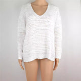 Women's Pullover Hooded Knitted Sweater