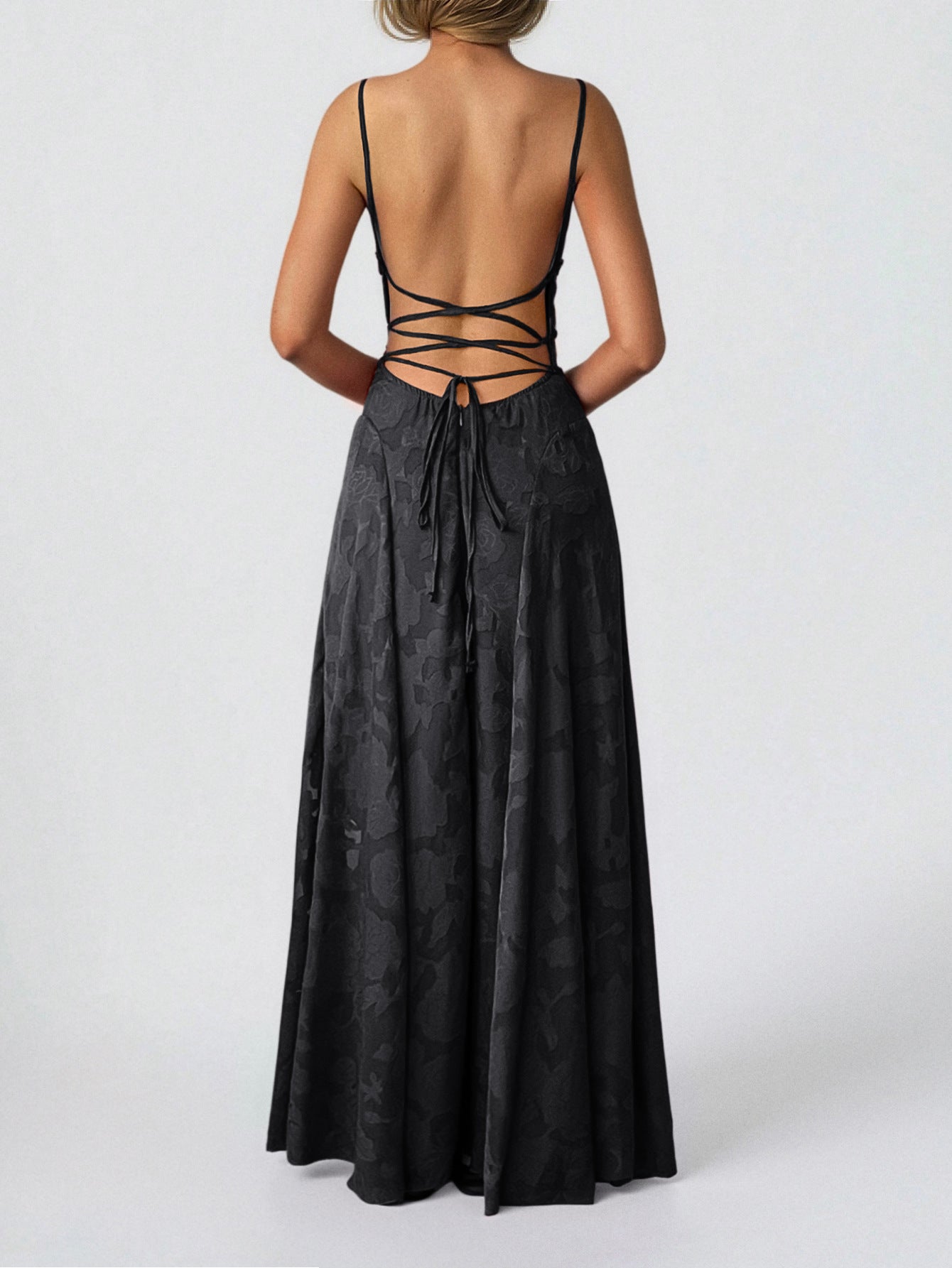 Women Elegant Temperament A-Length Skirt Dress