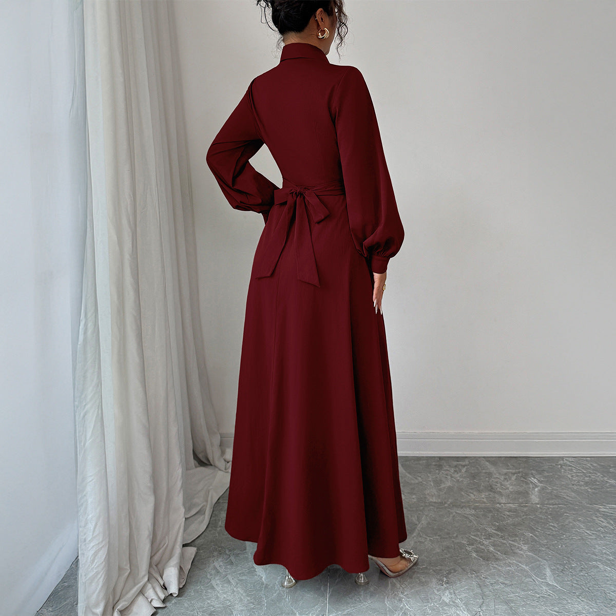 Long Sleeve Long Dress