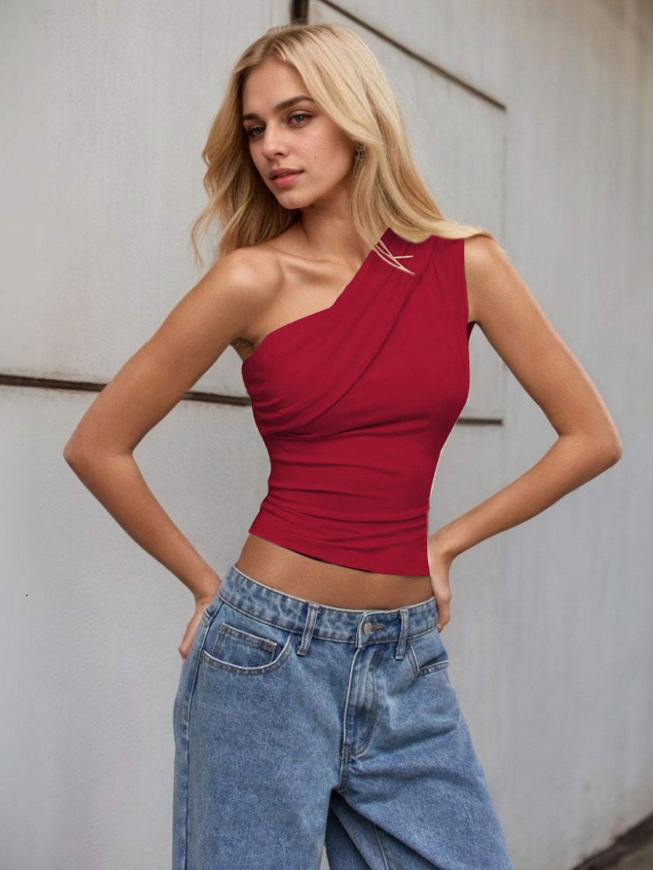 Women Sexy T-Shirt Summer Off-Shoulder Tank Top