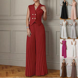 Vest Pants Two-piece Trousers Suit Women