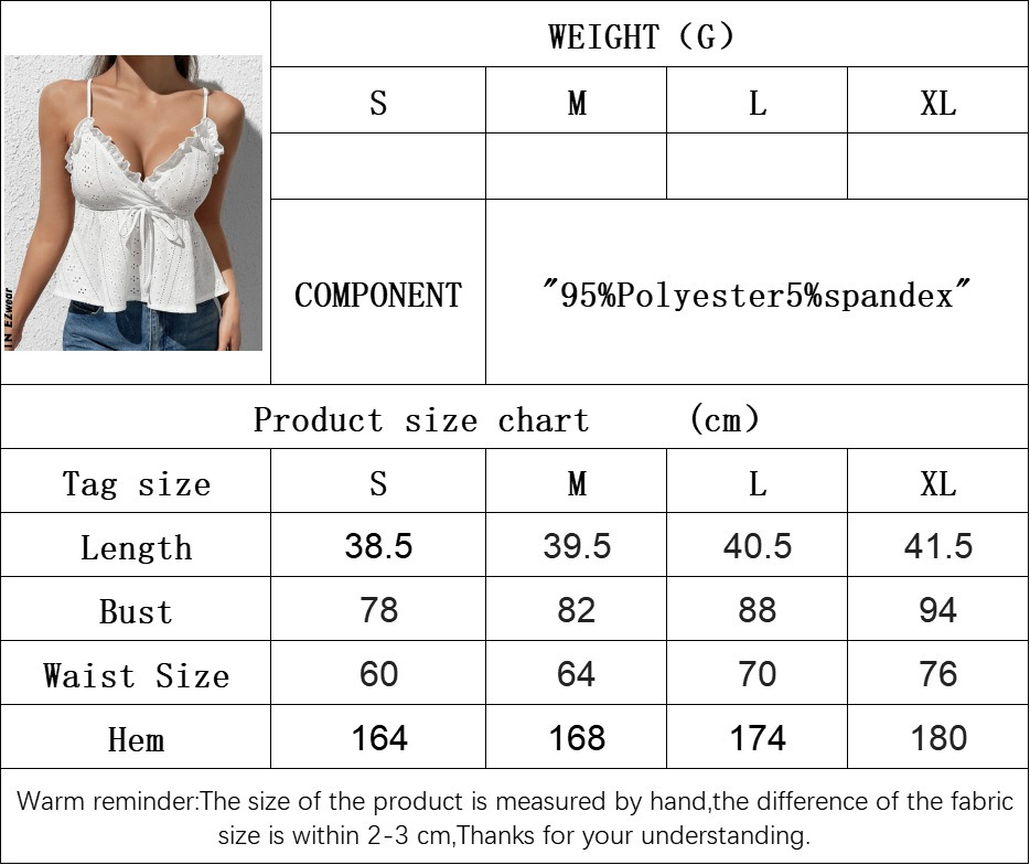 Women Summer Sexy Lace Suspender Vest Sleeveless Top