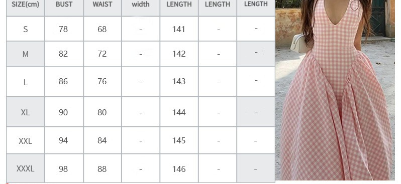 Women's Sweet Neck V-Neck Halter Suspender Dress