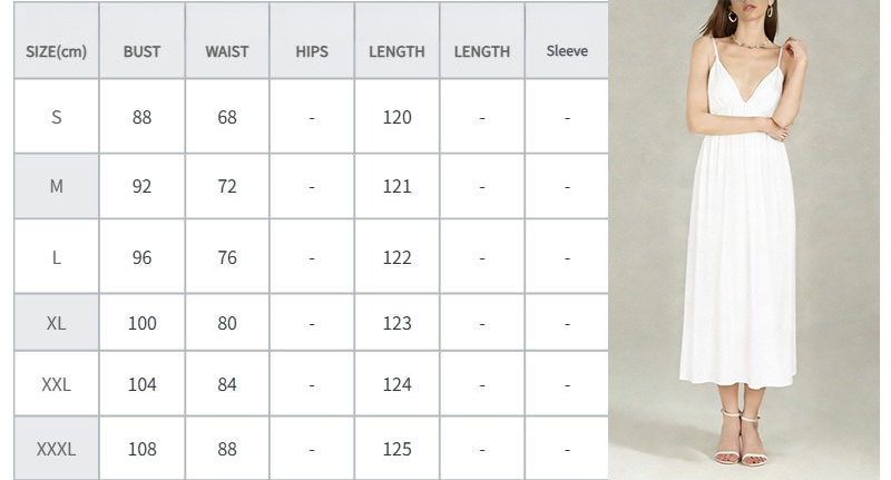 Sexy Backless Sleeveless Solid Color V-neck Dress