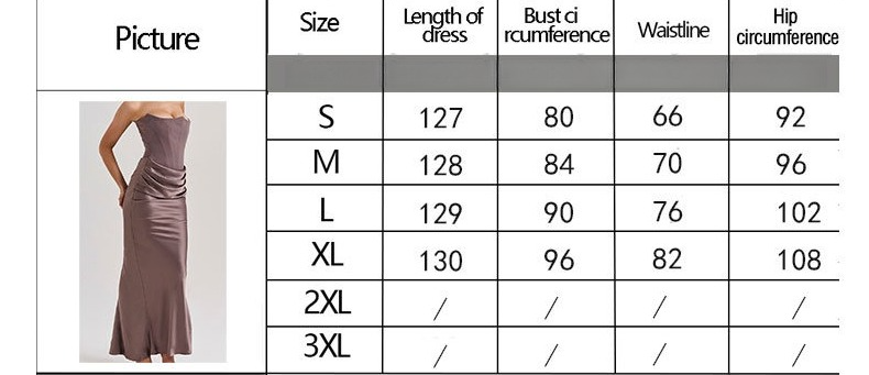 Tubular Sexy Slim Fit Fishtail Dress Women's Evening Dress