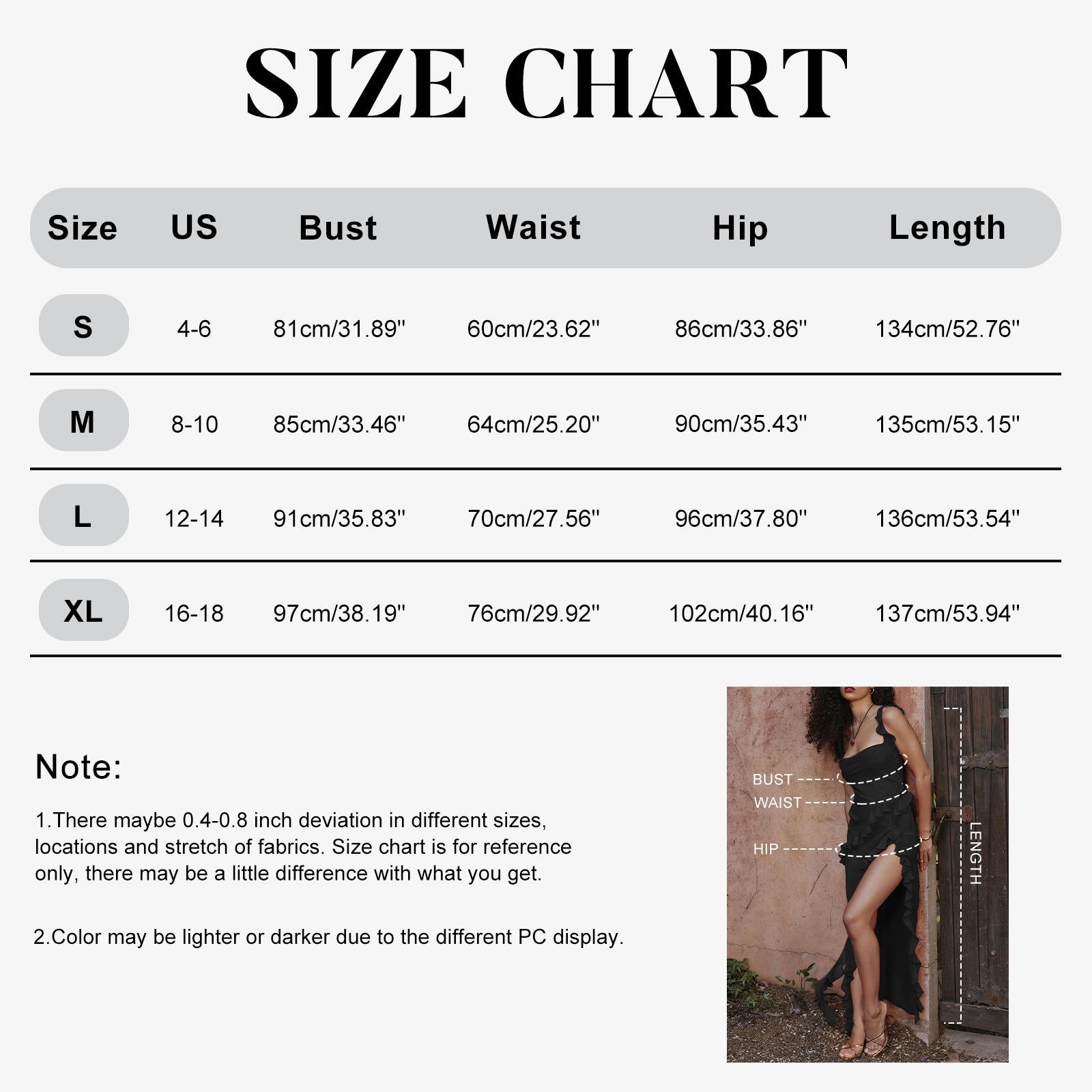 Women's French Chic Square Neck Polyester Sleeveless Spaghetti Strap Solid Color Long Maxi Dress - Lady's 1-Piece with Ruffle Detail, Thigh Split, Soft Romance, Instant Glam for Casual & Party Occasions