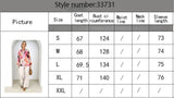 Women's Personality Printed Shirt Fashion V-Neck Women's Blouse