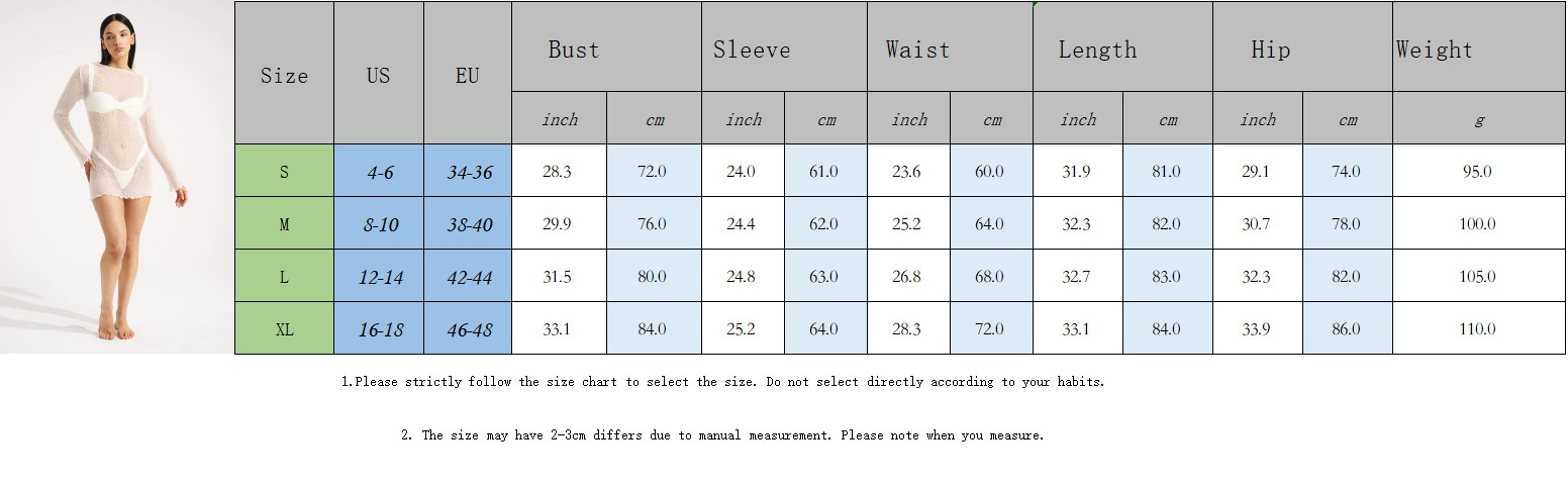 Women's Knitted Sexy Beach Dress Blouse Dress