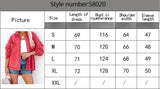 Womens Long Sleeve Rough Ripped Denim Jacket Jacket